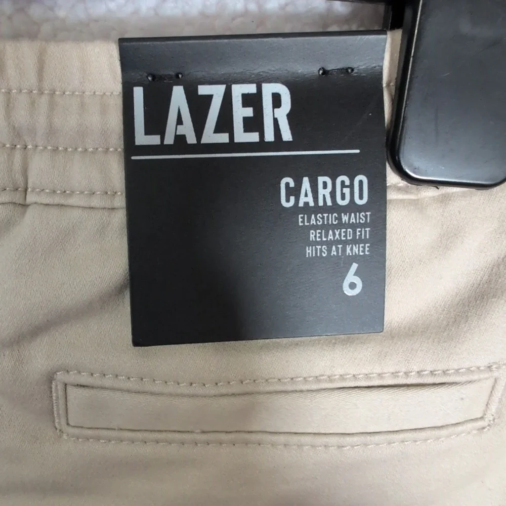 Lazer Max Comfort Flex Child Size 6 New With Tag $37.50‎ Cargo Shorts BCI